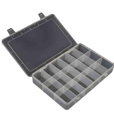 China Sustainable Plastic Jewelry Storage Box Organizer with 18 Compartment for sale