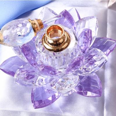 China New Design Luxury Glass Perfume Decorative Perfume Oil Bottle for sale