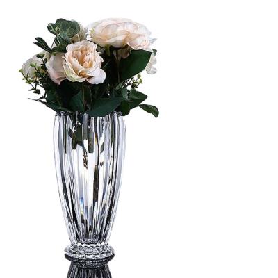 China Home Decor Minimalist Warm Clear Home Decor Flower Vase Chinese Vase for sale