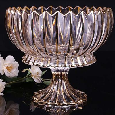 China Viable hot sale fruit bowl fruit bowl decoration wholesale glass fruit bowl for sale