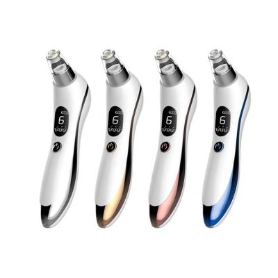 China Black USB Black Head Removal 4 Colors Rechargeable Blackhead Remover Vacuum for sale