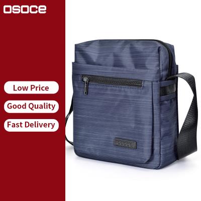 China Fashionable wholesale high quality waterproof boys men's factory custom OSOCE B33 polyester cross - body shoulder bag for man for sale