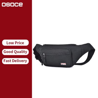 China Water Make OSOCE B57 Sports Style Fashion Design Low Price Waist Bag Waterproof Wholesale Custom Pussy Pack For Men Resistant for sale