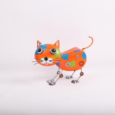 China Customized Metal Animal Garden Ornament Decorative Colorful Series zu verkaufen