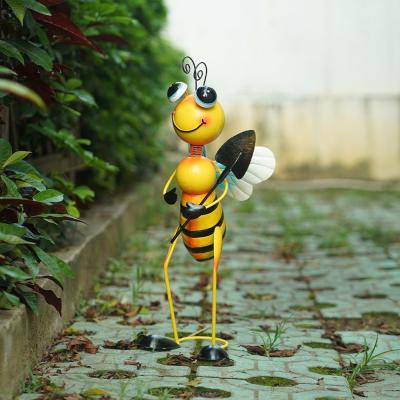 China Decorative Metal Art Ornaments Multiple Carton Bee Metal Home Decor for sale