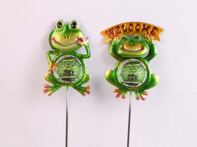 Chine La grenouille métallique est un objet décoratif solaire de petite ou moyenne taille. à vendre