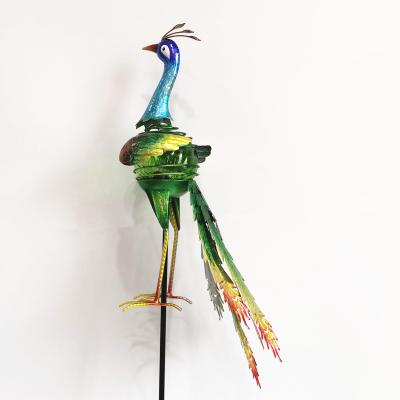 Chine Décoration de jardin à l' énergie solaire pour l' extérieur Paon flamant Divers oiseaux personnalisés à vendre