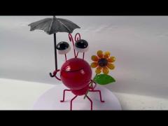 Small Metal Ant Garden Decoration Multicolor Metal Ant Yard Art Rustproof