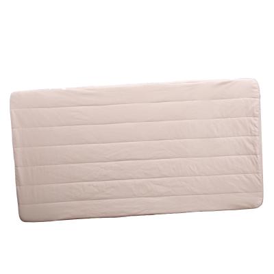 China Baby Mattress Protector Crib Waterproof Organic Cotton Quilted Waterproof Mattress Cover for sale