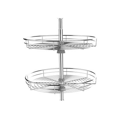 China Sustainable Cabinet Hardware Kitchen Accessories 360 Degree Rotating Basket 600 Cabinets for sale