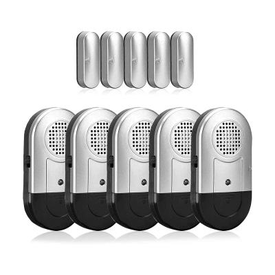 China ABS Plastic Daytech DA03S-5 Sliding Door Swimming Pool Alarm 5 Pack Window Alarms For Child Security Home Anti-theft 120BD Loud Alarm With Battery for sale