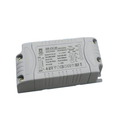 China LED Lighting 0-10V 20W Dimmable Constant Voltage Driver Led Lighting Dimming Power Cheap Dimming Driver for sale