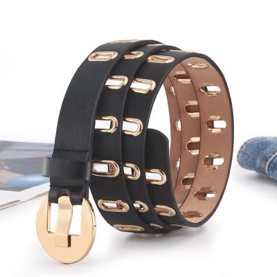 China Fashion.Casual fashion wholesale ladies PU belt for women buckle adjustable belt for sale