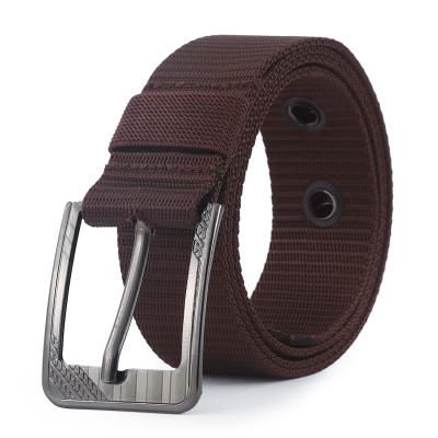 China Fashional Men's Outdoor Sports Belt Canvas Web Belt Military Tactical Nylon Dazzle for sale