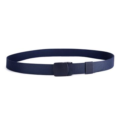 China Nylon Tactical Casual Belts Buckle Nylon Golf Plastic Work Belt For Men for sale