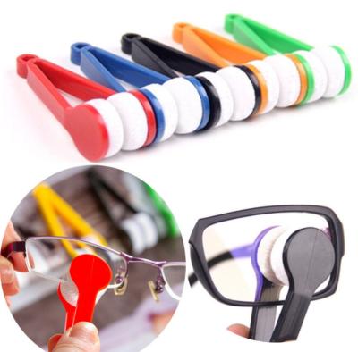 China Cheap Cleaner Brush Mini Glasses Cleaner Rub Sponge Portable Glass Cleaning Price for sale