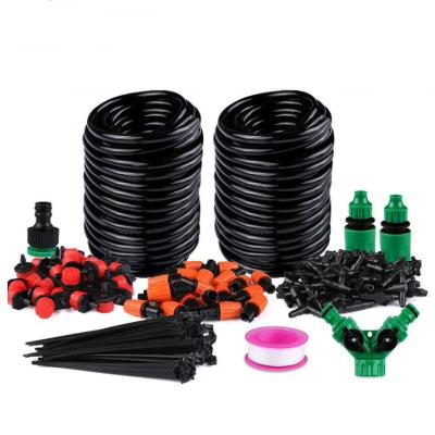 China Greenhouse Irrigation System Garden 15m DIY Drip Irrigation Kit Plant Watering System Automatic Irrigation Equipment Set For Garden for sale