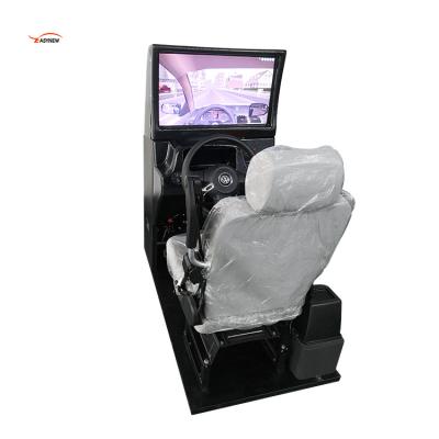 China Right Hand Or Left Hand Virtual Reality Driving Simulator For Driving Student 27 Inch for sale