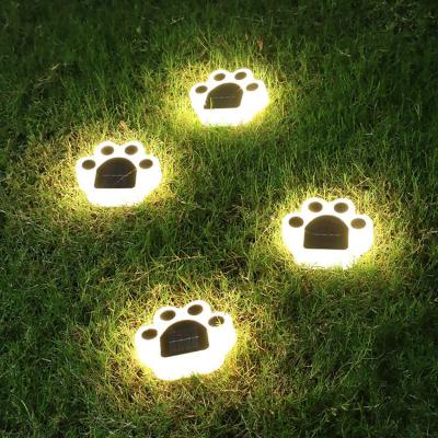 China Garden New Arrival Waterproof IP65 Bear Paw Led Light Outdoor Solar Garden Buried Light for sale