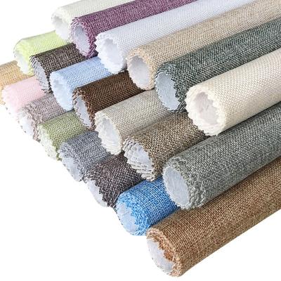 China Engineering Modern Canvas Seamless Home Manufacturer Hotel Bedroom Decoration Background Wholesale Waterproof Wall Cloth for sale