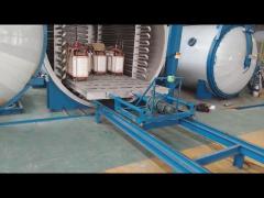 Round shape Vacuum power Transformer Oven  For Drying 3200x4000