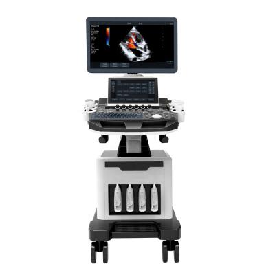 China High End Metal Trolley Cart MY-A028H All Digital Optional Probes Color Cardiac Doppler Ultrasound Machine for sale