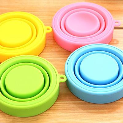 China Sustainable Silicone Leakage Folding Cup Foldable Cup Not for sale