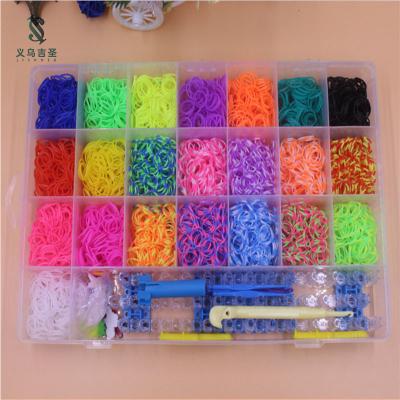 China Hot Sale 2022 Amazon Interesting Children DIY Loom Elastic Bands 4400 Pieces for sale