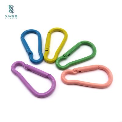 China General Wholesale Factory Industry Color Aluminum Paint Carabiner Outdoor Camping Kettle Hanging Buckle for sale