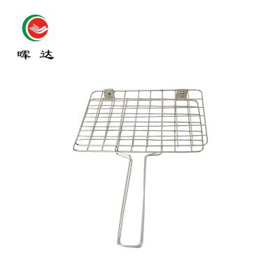 China Easily Cleaned Non-Stick Stainless Steel Fish BBQ Grill Basket GRILL Grilling Tools for sale