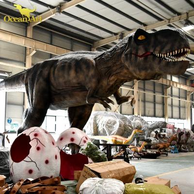 China Theme parks t-rex animatronic dinosaur for sale dinopark robotic dinosaurs for sale