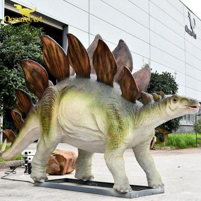 China Theme parks Stegosaurus animatronic dinosaur for sale dinopark robotic dinosaurs for sale