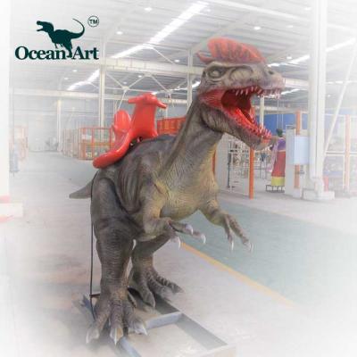 China Amusement Park Waterproof Equipment OAH8315 Realistic Dinosaur Simulator Ride for sale