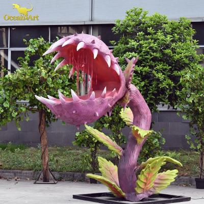 China Museum amusement park products large simulation fly trap ferocious factories for sale