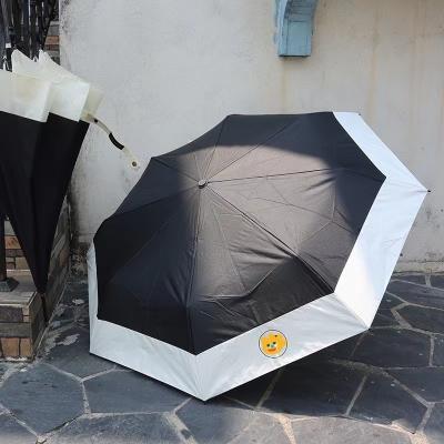 China European Stylish Designer Folding Beach Umbrella London Automatic Fold Parasols Unisex Parasol Transparent Rain Umbrella for sale