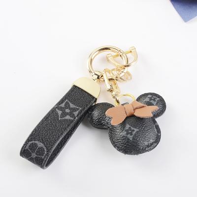 China Luxury Luxury Women Keychains,Handmade Custom Logo DIY Key Chain,Cheap Price Leather Designer Bag Decoration Key Chain for sale