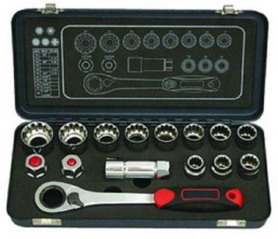 China Auto Tool Kit (BM-GTSG415MR3) 15pcs 23mm Go Through Spline Sockt Set, Auto Tool for sale