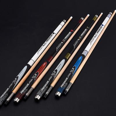 China Common Billiard Game Virola Negra Snooker Cue Radial Center Carom Case Cue Stick Billiard Sets Full Set 1 Piece 12.5Mm Tip for sale