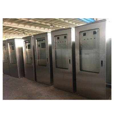 China Custom Electrical Control Panel Electrical Box Sheet Metal Control Cabinet Panel Enclosure Box for sale