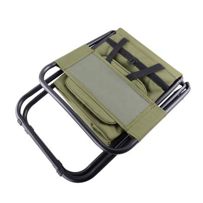 China Portable Modern Folding Chair Backrest Chair Fishing Road Trip Mazar Simple Multifunctional Thermal Ice Pack Stool for sale