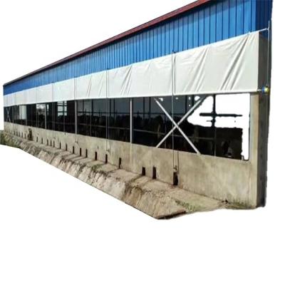 China Farm Livestock Animals Cattle Sheep Hog Rolling PVC Tarpaulin Curtain Window Factory Sale Poultry House Side Wall Directly for sale