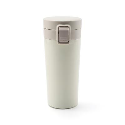 China 304 Stainless Steel Food Grade Vacuum Lid Drinkware One-touch Lid 304 Stainless Steel Water Bottle Tea Cup Coffee Mug Vacuum Cold Tumbler for sale