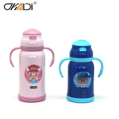 China Sustainable Mini Water Bottle With Nylon Sleeve Leakproof Drinking Bottle For Kids for sale