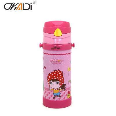 China 2019 New Stainless Steel Thermos Sustainable Ware Water Bottle For Kids And Girls for sale