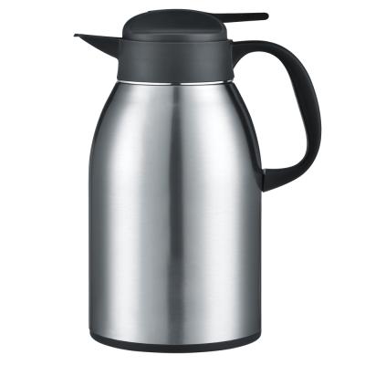 China WITH LID Large Capacity Stainless Steel Vacuum Insulated Double Wall Coffee Pot With Lid Coffee Carafe for sale