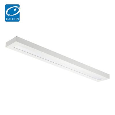 China Modern saving energy steel sheet 4ft 5ft 40w 50w thin led liner brought up and down light for sale