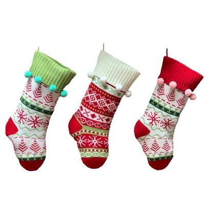 China European and American factory direct holiday decoration Christmas stocking cartoon jars Christmas gifts for children for sale