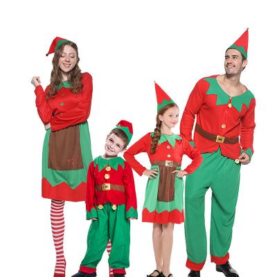 China European and American happy cosplay dress family Christmas celebration items costumes for sale