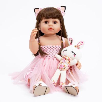 China High Simulation Material Safety 18 Inches Simulated Baby - Doll Silicone Material Reborn Dolls for sale