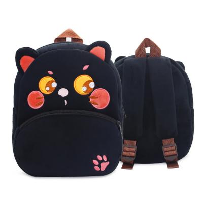 China Others Hot Sale Fashion Cartoon Image Boutique Kids Backpack Animals Backpack Lightweight Plush Backpack For Children for sale